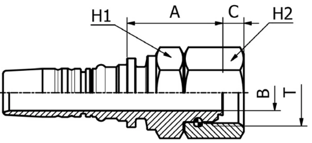 Manuli BSP DS Hortum Rakoru INTERLOCK PLUS